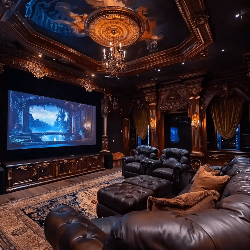 elegant home theater system